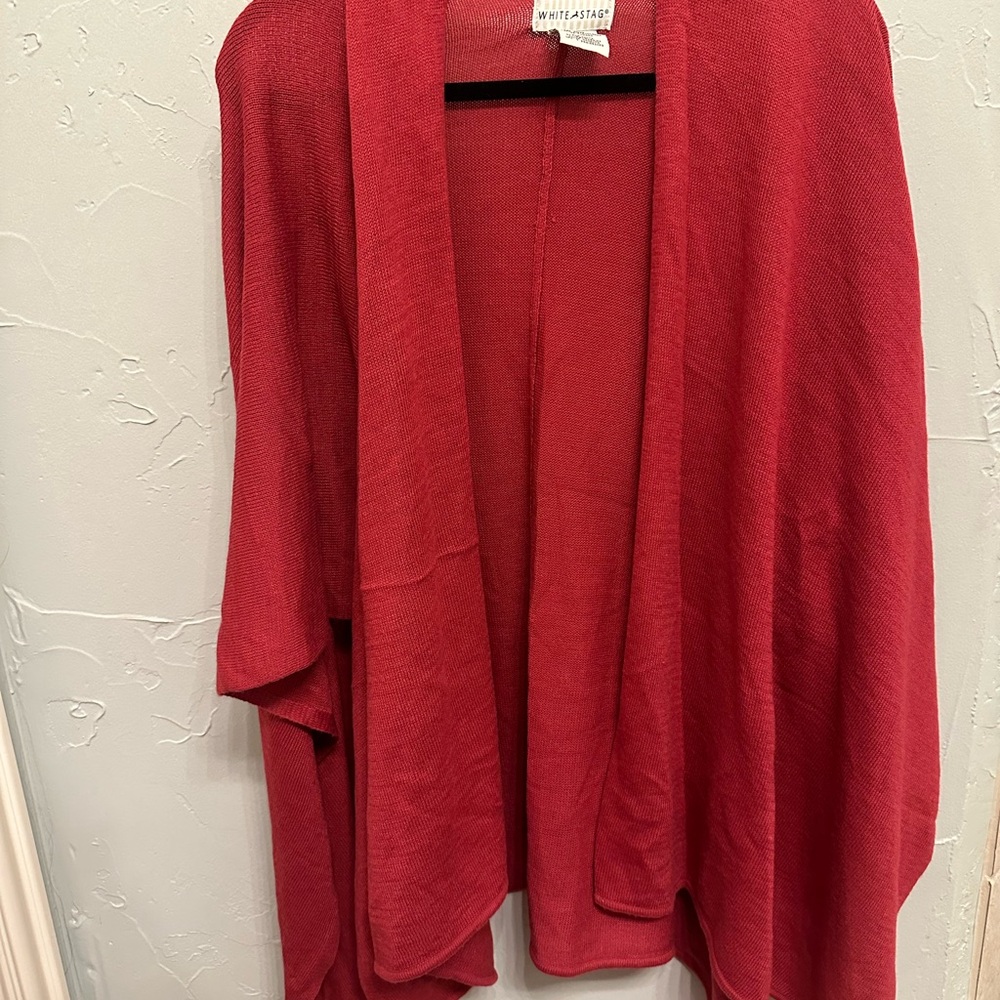 Women's hot pink scarf/shrug/ponchi